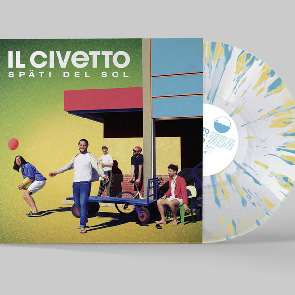 Limited Edition Clear Vinyl in gelb-blauer Splatter-Optik | Signiert von der Band! , Späti Del Sol