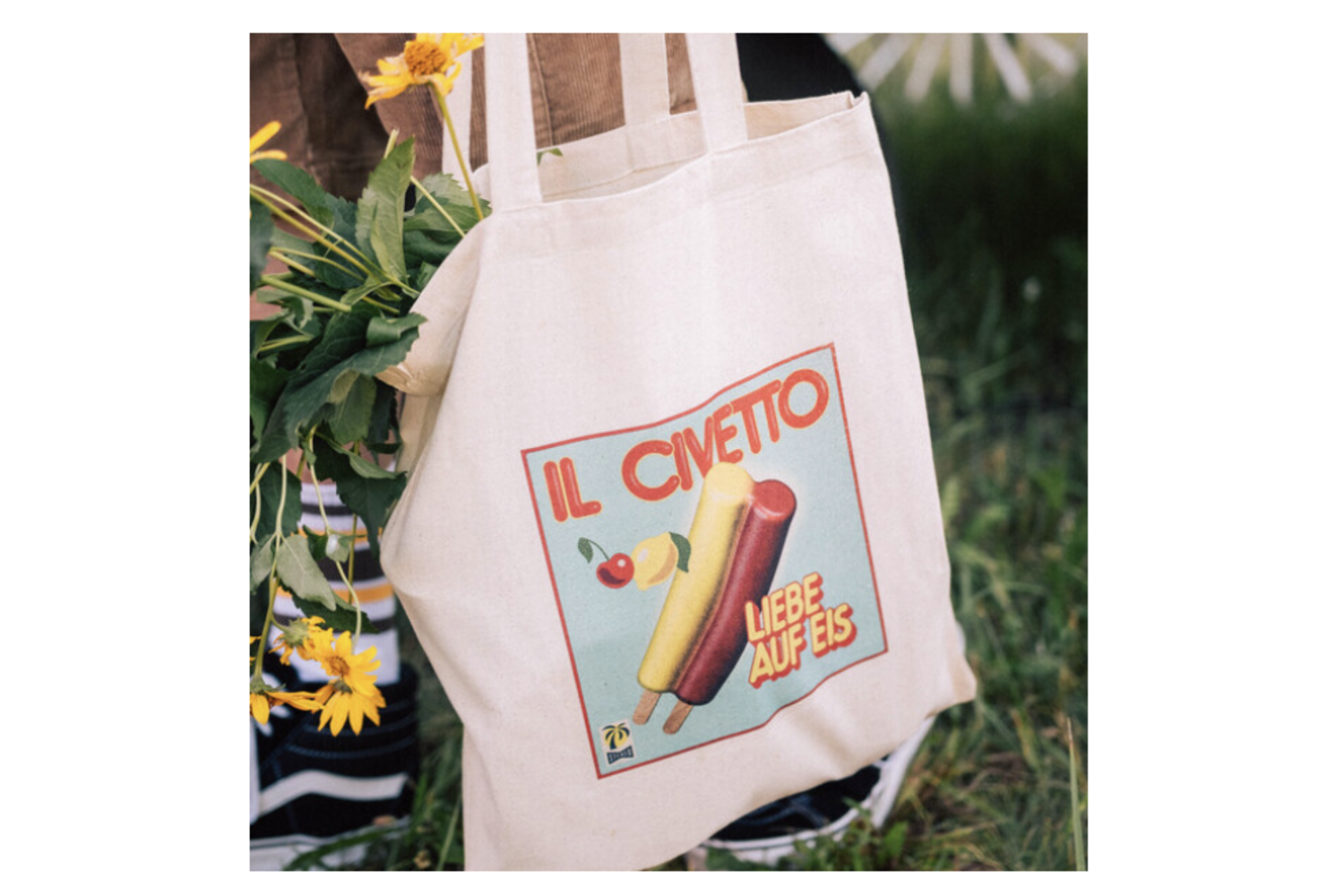  Jutetasche, Liebe Auf Eis 